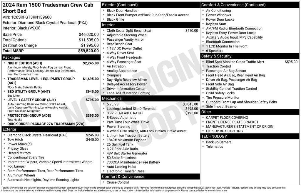 ram ram 1500 pickup 2024 1C6SRFGT3RN139600 image ram ram 1500 pickup 2024 1C6SRFGT3RN139600 image